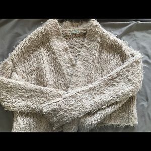 urban outfitters kimchi blue cream knit cardigan S